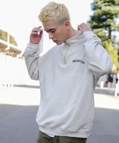 WEGO ヘビーウエイトハーフZIPワンポイントPO