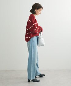 Green Parks ・ｓｗｉｎｇ　ｂｙ　ハートクルーネックニット