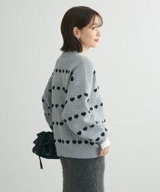 Green Parks ・ｓｗｉｎｇ　ｂｙ　ハートクルーネックニット