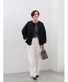 Te chichi パール&ロゴプリントTシャツ