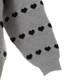 Green Parks ・ｓｗｉｎｇ　ｂｙ　ハートクルーネックニット