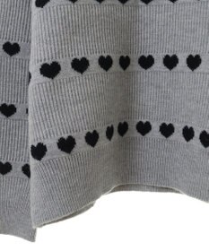 Green Parks ・ｓｗｉｎｇ　ｂｙ　ハートクルーネックニット