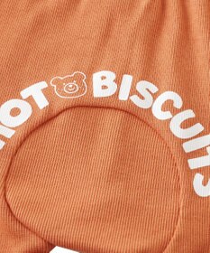 MIKI HOUSE HOT BISCUITS 【70-100cm】ロゴシリーズ 6分丈ハーフパンツ