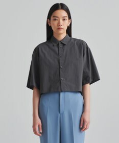 NAVE 【ReNAVE　撥水機能・UVカット・透湿・接触冷感・洗える】ナイロンタスランシャツ