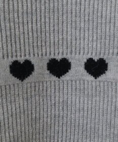 Green Parks ・ｓｗｉｎｇ　ｂｙ　ハートクルーネックニット