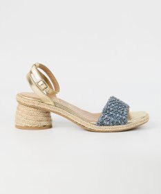 gaimo 【GAIMO/ガイモ】スクエアトゥストラップサンダル/EVONY