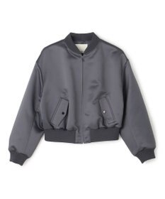 uncrave ラスターサテン ブルゾン（uncrave WHITE）