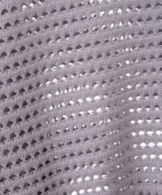 AMERICAN HOLIC ジップアップメッシュニットカーディガン