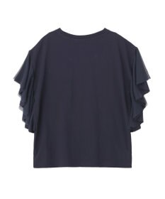 AMERICAN HOLIC 【WEB限定】袖チュールサイドスリットプルオーバー