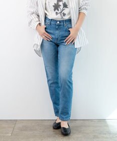 caqu FS relaxpencil Ⅱ 腰回りユッタリ テーパードデニム