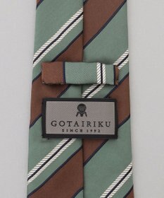GOTAIRIKU GOTAIRIKU別注【MANTERO/マンテロ】ネクタイ_レジメンタル