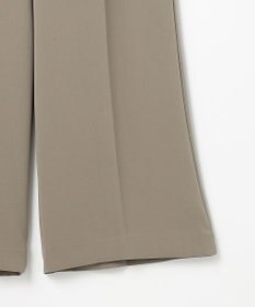 自由区 L 【19号サイズまで展開・カタログ掲載】トリアセダブルクロスワイドストレート パンツ