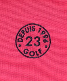 23区GOLF 【WOMEN】ポリエステルカノコ 半袖ポロシャツ