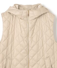 BEIGE， 【S-size】RENARD / フーデッドジレ