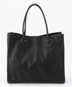 UNBILLION cachecache 丸手根革スクエアトートバッグ