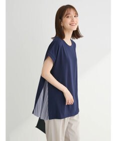 Green Parks 脇プリーツドッキングチュニック