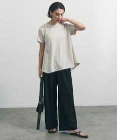 UNFILO L 【セットアップ着用可】マイビューティ 側章ワイドパンツ