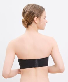 une nana cool ストラップレス 1/2カップ ノンワイヤーブラジャー