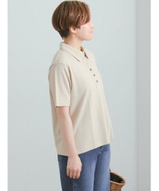 Te chichi コットンカットカノコポロシャツ