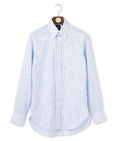 J.PRESS MEN 【PREMIUM PLEATS / 形態安定】タッタソールチェック ドレスシャツ / B.D.