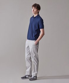 J.PRESS MEN 機能×縫製₌快適な着心地 「高見え」ニットポロ【接触冷感 / 洗える】ホールガーメントニット ポロシャツ