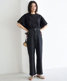 UNFILO フレアスリーブ Tシャツ