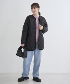 Green Parks ベロアモールモックネックニットプルオーバー