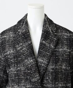 23区 【R(アール)】GIOLICAネップチェックツイード コート