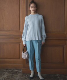 組曲 2WAYウォームストレッチ テーパード パンツ