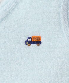 MIKI HOUSE HOT BISCUITS 【50-70cm】 パイル素材 ベビーベスト(胴着)