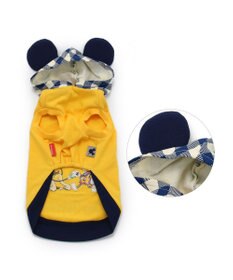 PET PARADISE ディズニー ミッキーマウス ＆プルートお散歩柄パーカー  【小型犬】