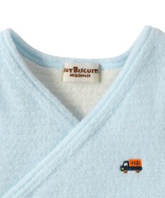 MIKI HOUSE HOT BISCUITS 【50-70cm】 パイル素材 ベビーベスト(胴着)