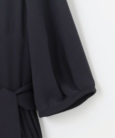 自由区 S 【洗える】シフォンプリーツ ワンピース