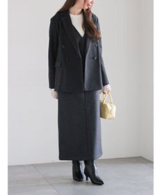 Te chichi レースカフスレイヤードニット