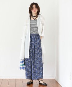 Green Parks ＲＵＰＩＳポインテットメッシュストライプサンダル