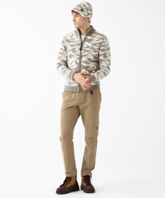 JOSEPH ABBOUD MOUNTAIN 【UNISEX】ラムウール×モールカモフラ フルZIPニット