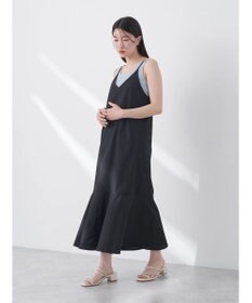 earth music&ecology Ｖネック裾切替キャミワンピース