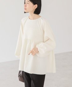 AMERICAN HOLIC ジャガードティアードブラウス