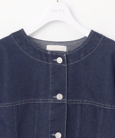 ANY SIS 【洗える】ノーカラーショート Ｇジャン