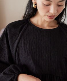 AMERICAN HOLIC ジャガードティアードブラウス