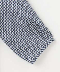 J.PRESS LADIES L 千鳥プリント フリル襟 カットソー