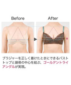 BRADELIS New York 【BRADELIS New York】ウェンディステップ１ブラ23S1 ふんわり包んで土台を作る育乳補整ブラ 補正下着