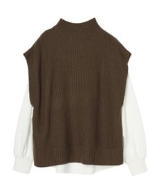 Green Parks ＳＥＴ２点モックネックカノコベスト＋ロンＴＥＥ