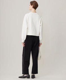 ICB 【洗える】シンセティックダブルフェイス  ニットトラックパンツ