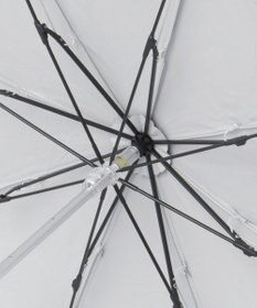 MOONBAT ランバン オン ブルー 晴雨兼用日傘 折りたたみ傘 ドビー×フリル 遮光 遮熱 UV