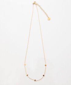 Phoebe <オンワード限定セット>【金属アレルギー対応】シューティングスターステーションネックレス×ワンタッチドレープイヤーカフ/サージカルステンレス