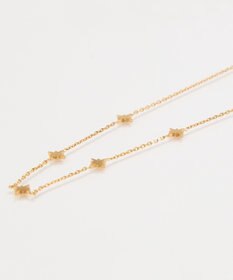 Phoebe <オンワード限定セット>【金属アレルギー対応】シューティングスターステーションネックレス×ワンタッチドレープイヤーカフ/サージカルステンレス