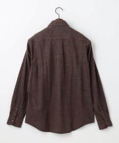 JOSEPH ABBOUD 【柔らかな肌触り/暖かい】 ラフィーコットンフランネルシャツ