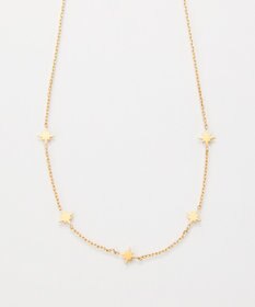 Phoebe <オンワード限定セット>【金属アレルギー対応】シューティングスターステーションネックレス×ワンタッチドレープイヤーカフ/サージカルステンレス