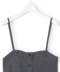 23区 【洗える】レイヤードビスチェ ニット